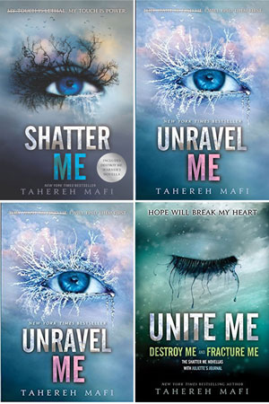 Shatter Me Series 8 Books Collection Set By Tahereh Mafi (Shatter, Tahreh  Mafi