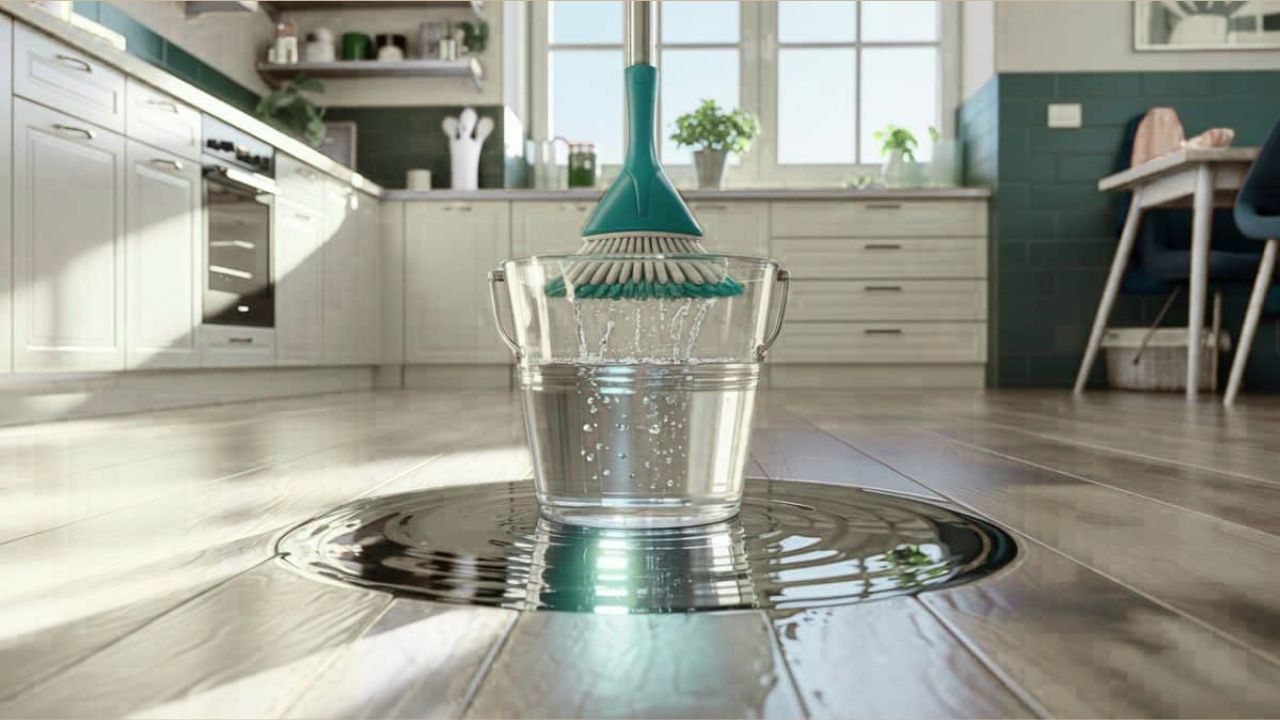 Neither ammonia nor bleach: what to add to your mop water to make your floors look brand new